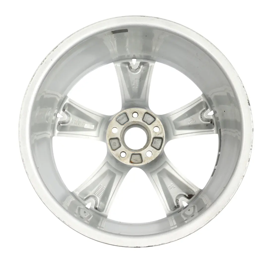 Audi A5 8T Silver Wheel Alloy Rim 19" 8.5J ET:32 Star Spoke - SKU 8T0601025F-1 - Part number 8T0601025F