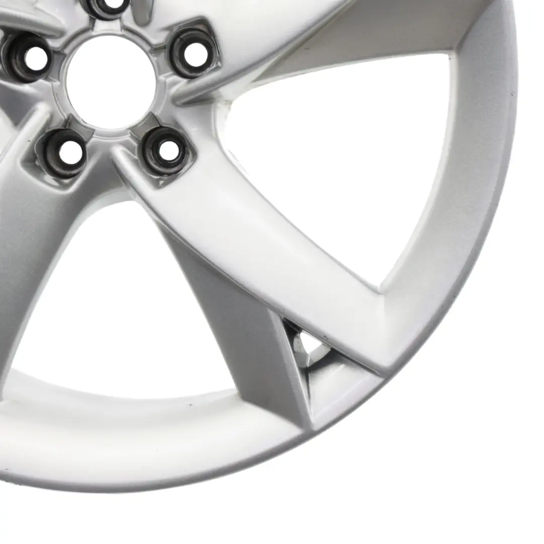 Audi A5 8T Llanta de aleación plateada 19" 8.5J ET:32 Estrella Spoke - SKU 8T0601025F-1 - Número de pieza 8T0601025F