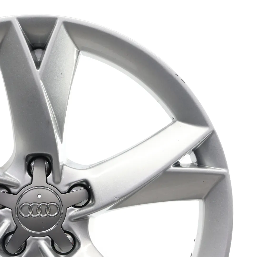 Audi A5 8T Silver Wheel Alloy Rim 19" 8.5J ET:32 Star Spoke - SKU 8T0601025F-2 - Part number 8T0601025F