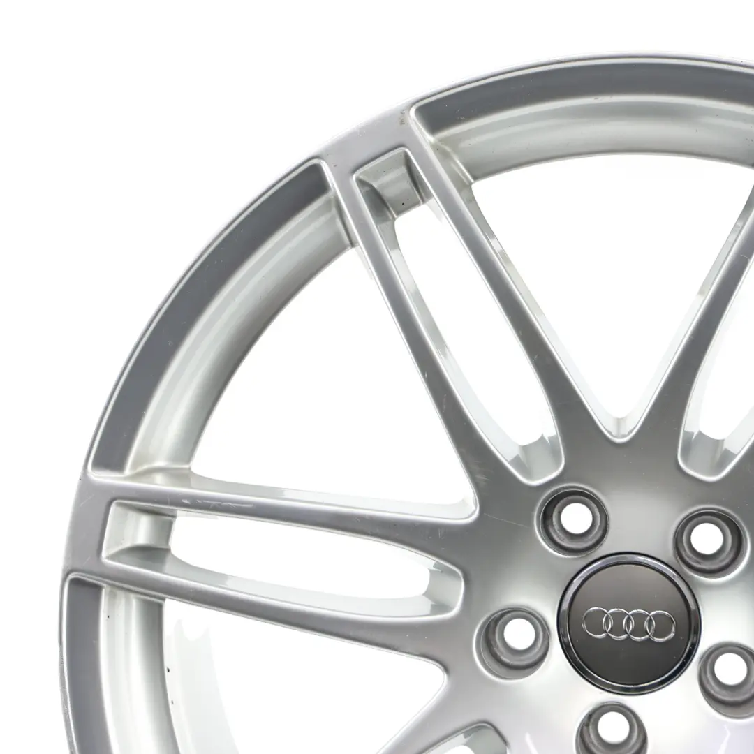 Alloy Rim 20" 9J ET:29 to Audi A5 8T Silver Wheel with Part number 8T0601025N Audi A5 8T Silver Wheel Alloy Rim 20" 9J ET:29 - SKU 8T0601025N-4 - Part number 8T0601025N