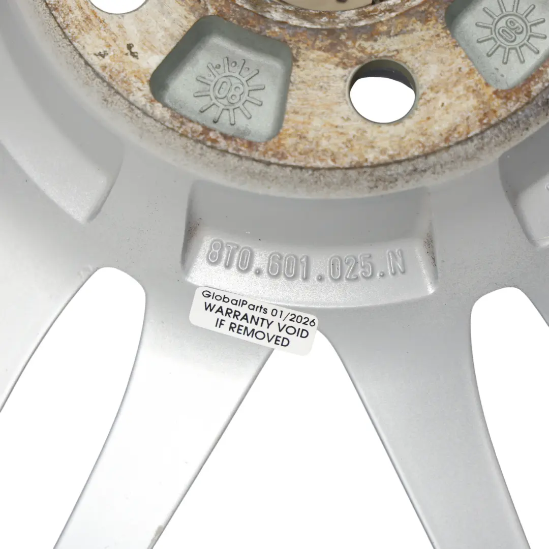 Audi A5 8T Silver Wheel Alloy Rim 20" 9J ET:29 - SKU 8T0601025N-6 - Part number 8T0601025N