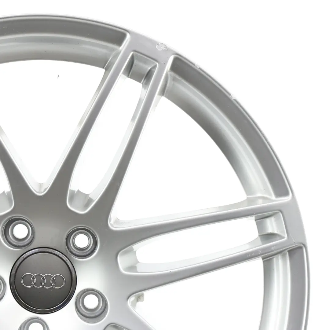 Alloy Rim 20" 9J ET:29 to Audi A5 8T Silver Wheel with Part number 8T0601025N Audi A5 8T Silver Wheel Alloy Rim 20" 9J ET:29 - SKU 8T0601025N-6 - Part number 8T0601025N