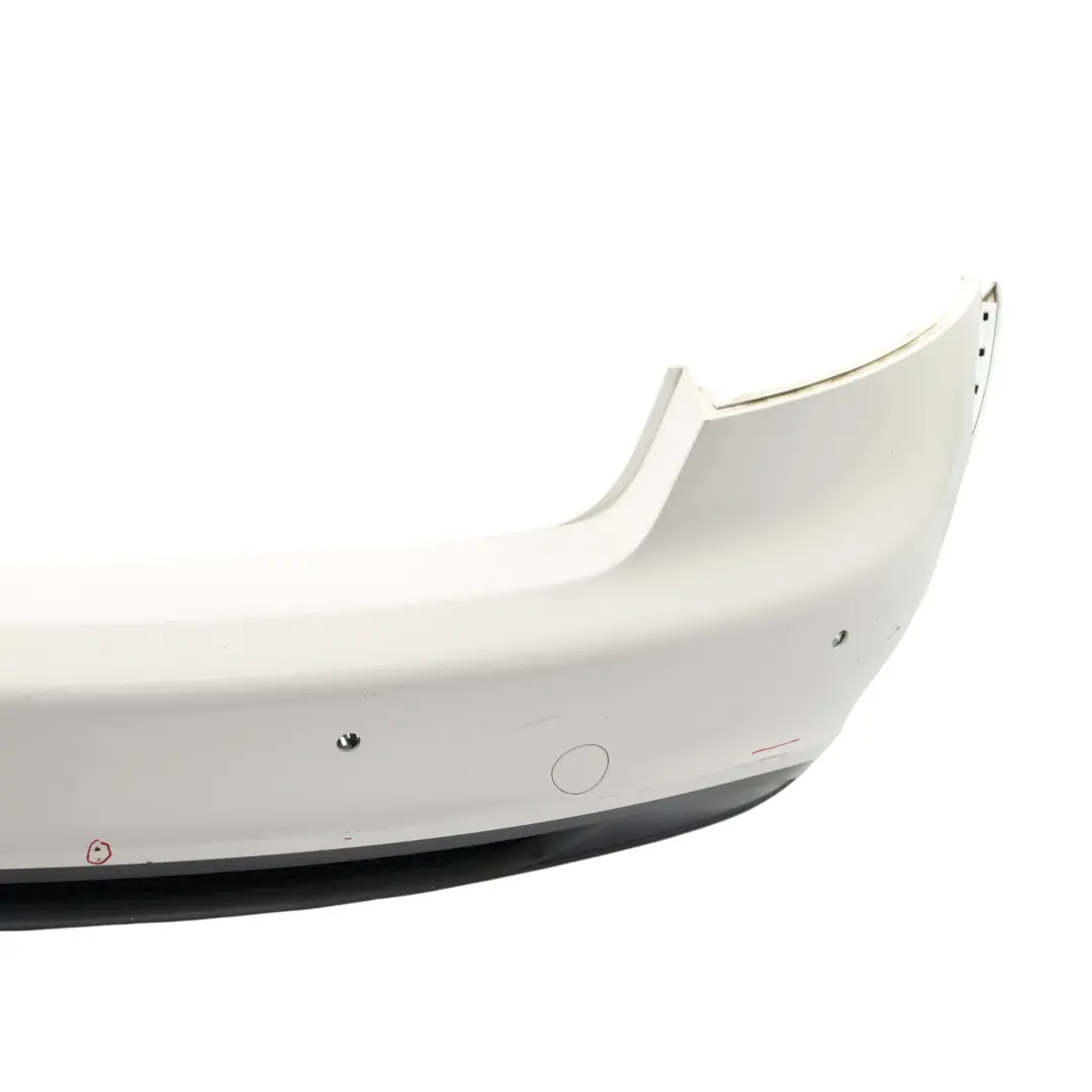 Audi A5 S5 8T Rear Bumper Trim Panel Covering Panel Ibis White - Y9C - SKU 8T0807303C-IWH - Part number 8T0807303C