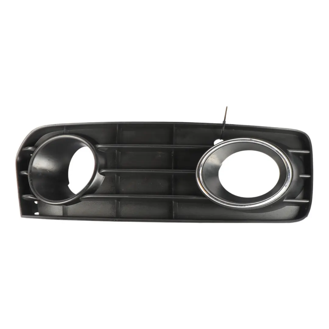 Audi S5 8T Fog Light Cover Front Bumper Right O/S Grid Grille Trim - SKU 8T0807682E - Part number 8T0807682E