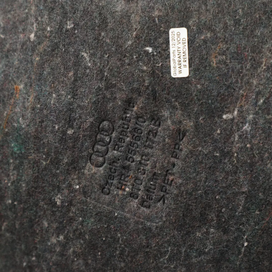 Audi A5 8T Wheel Arch Rear Right O/S Liner Housing Panel Trim Cover - SKU 8T0810172B - Part number 8T0810172B