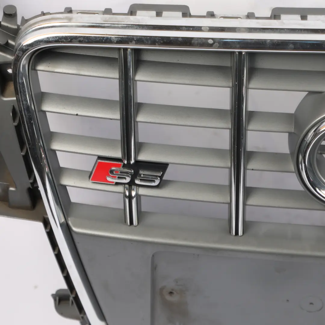 Audi A5 8T Front Bumper Main Grille Radiator Cover Trim Panel 8T0853651F - SKU 8T0853651S - Part number 8T0853651S