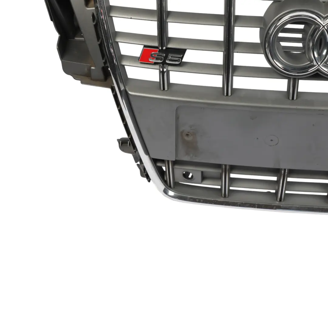 Audi A5 8T Front Bumper Main Grille Radiator Cover Trim Panel 8T0853651F - SKU 8T0853651S - Part number 8T0853651S
