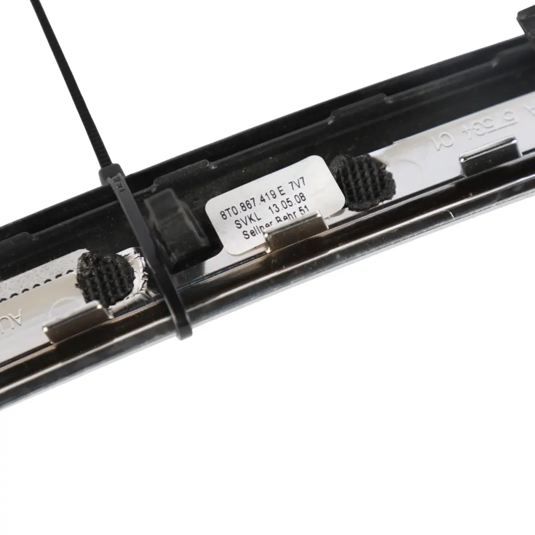 Audi A5 S5 8T Strip Side Quarter Panel Trim Rear Left N/S Carbon 8T0867420E - SKU 8T0867419E - Part number 8T0867419E