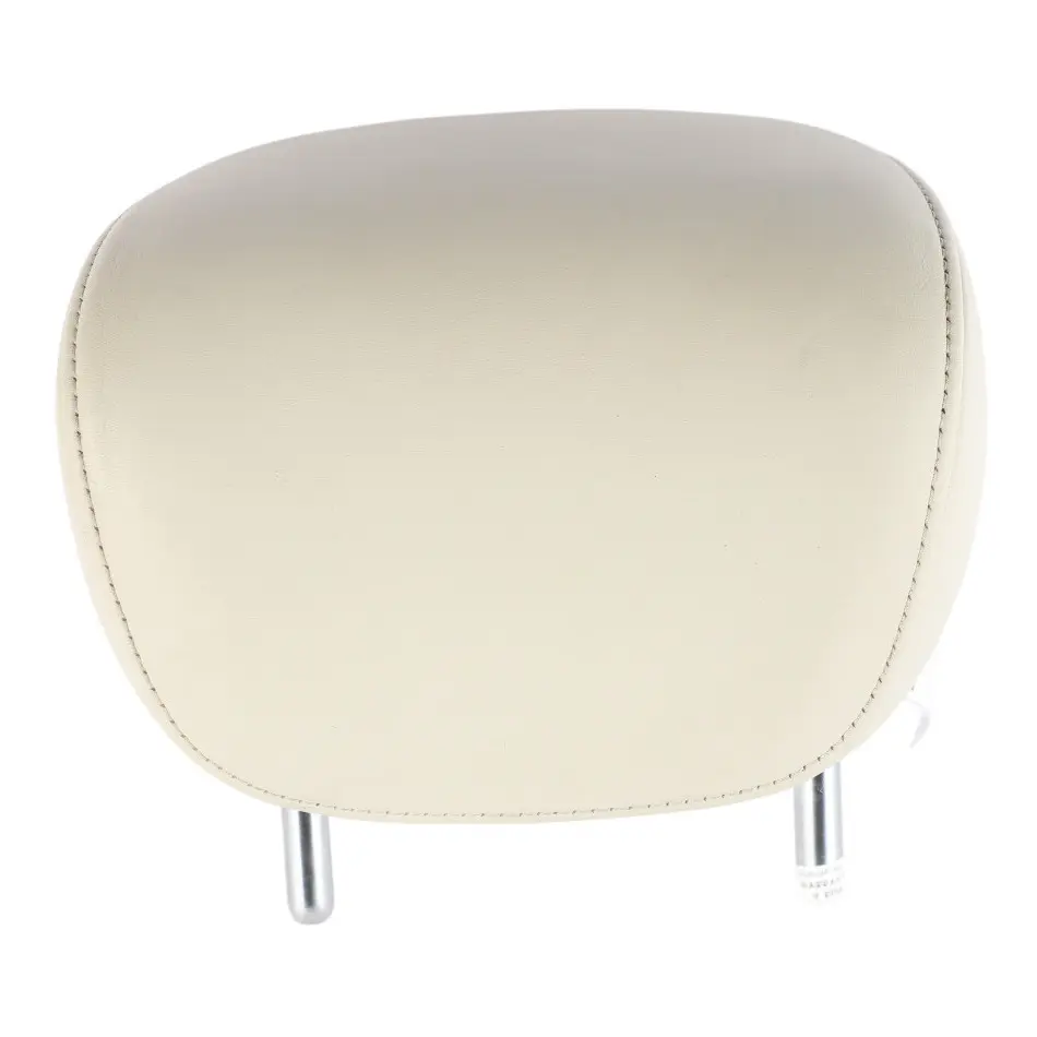 Audi A5 S5 8T Headrest Rear Left Right N/O/S Leather Pearl Silver - SKU 8T0885973E - Part number 8T0885973E