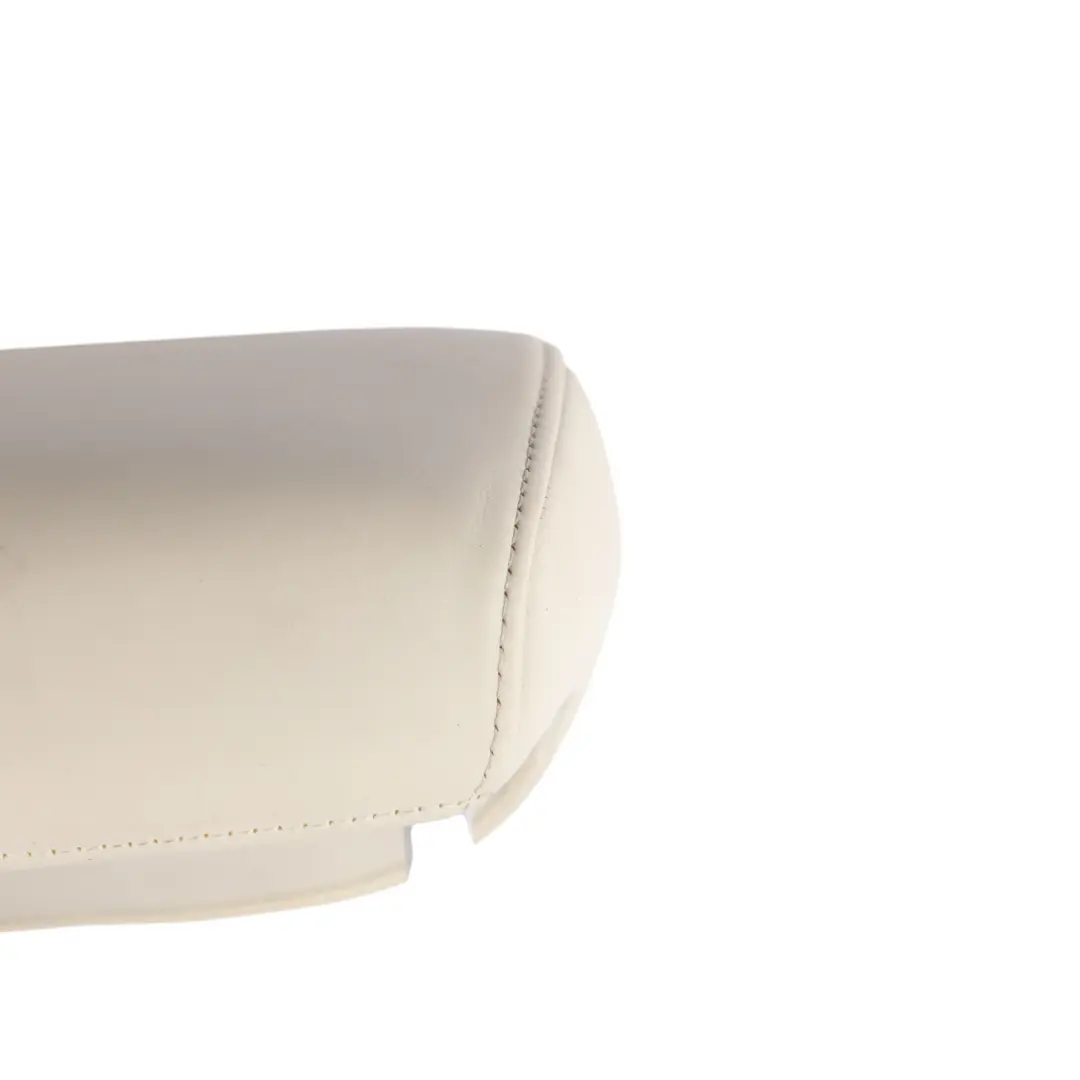 Audi A5 S5 8T Headrest Rear Left Right N/O/S Leather Pearl Silver - SKU 8T0885973E - Part number 8T0885973E