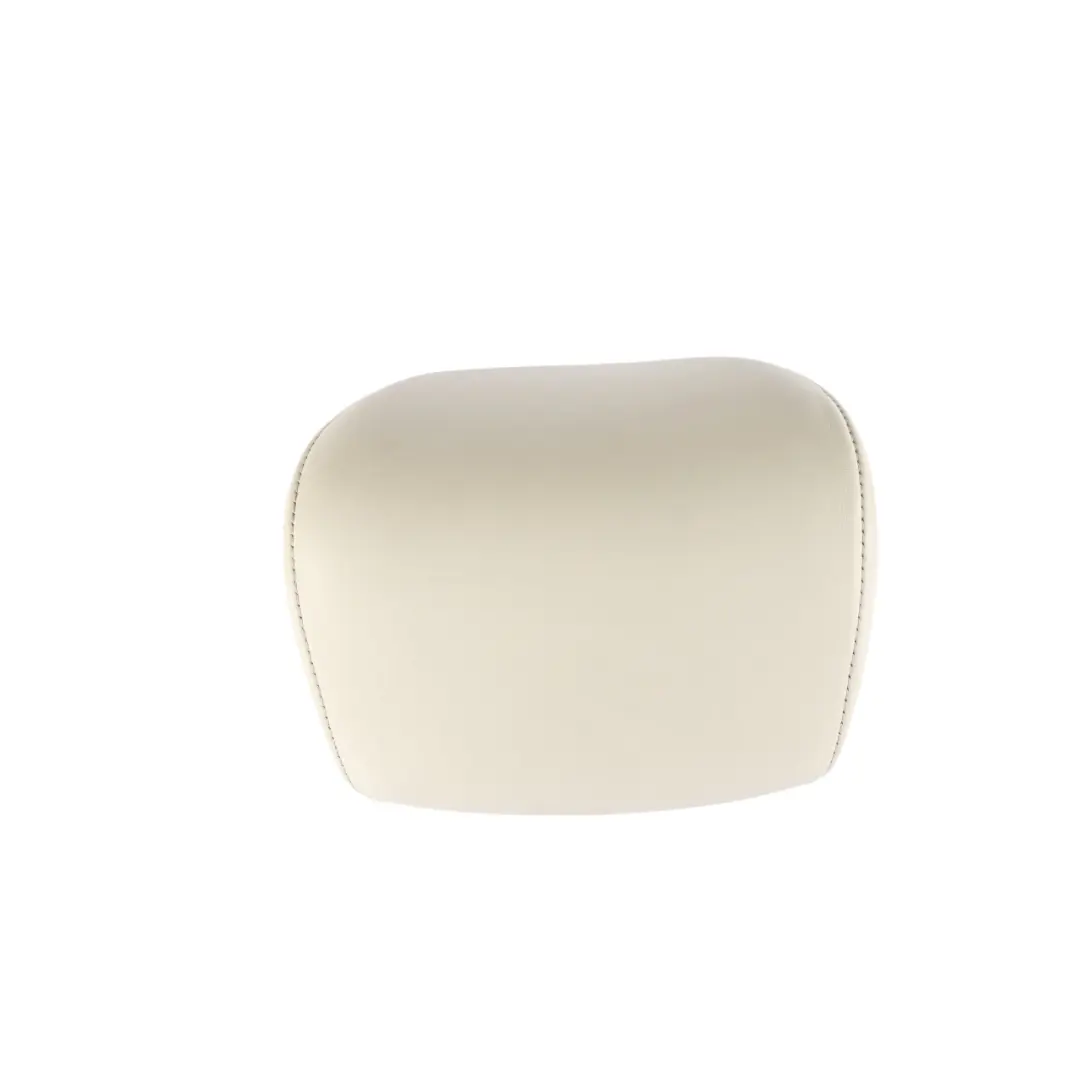 Audi A5 S5 8T Headrest Rear Left Right N/O/S Leather Pearl Silver - SKU 8T0885973E - Part number 8T0885973E