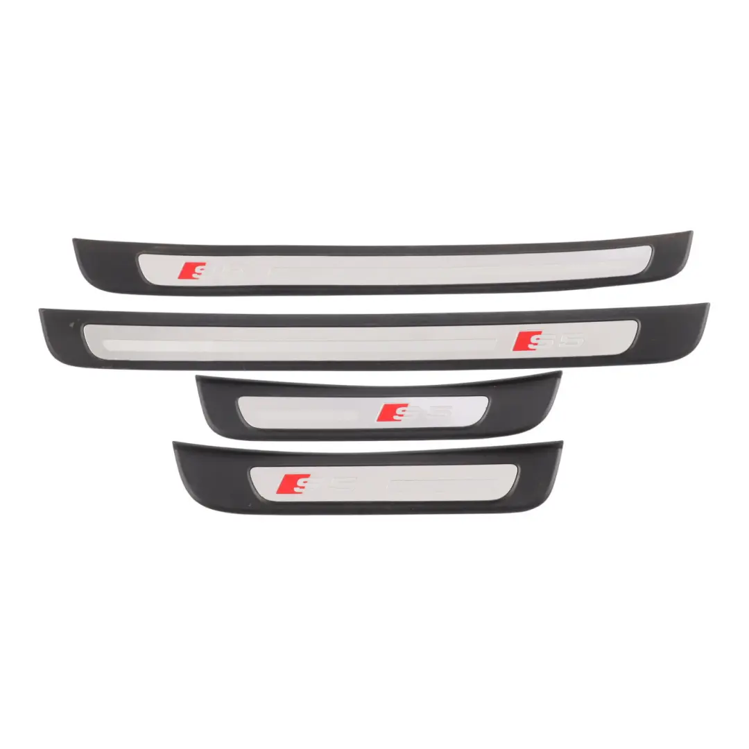 Sportback Door Plate Entrance Cover Trim S5 Set Kit X4 to Audi S5 8T with Part number 8T8853373A Audi S5 8T Sportback Door Plate Entrance Cover Trim S5 Set Kit X4 - SKU 8T8853373A - Part number 8T8853373A