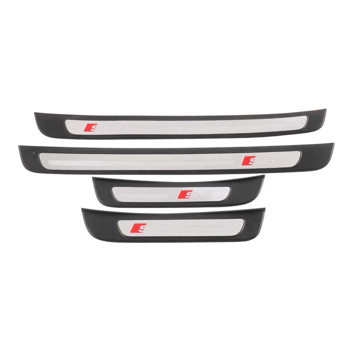 Audi S5 8T Sportback Door Plate Entrance Cover Trim S5 Set Kit X4 8T8853373A