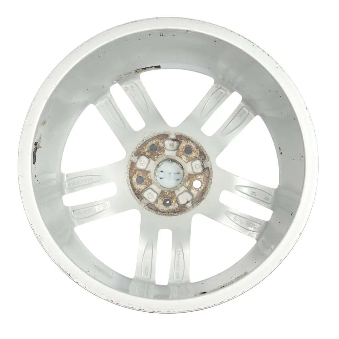 Audi Q3 8U Srebrna Felga Aluminiowa 18" 7J ET:43 - SKU 8U0601025AA-1 - Numer Części 8U0601025AA