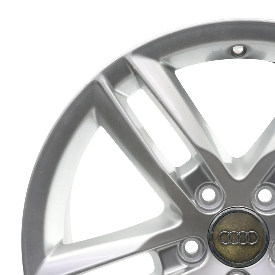 Audi Q3 8U Argento Cerchio lega 18" 7J ET:43 Doppia Stella a Raggi - SKU 8U0601025AA-1 - Numero di parte 8U0601025AA