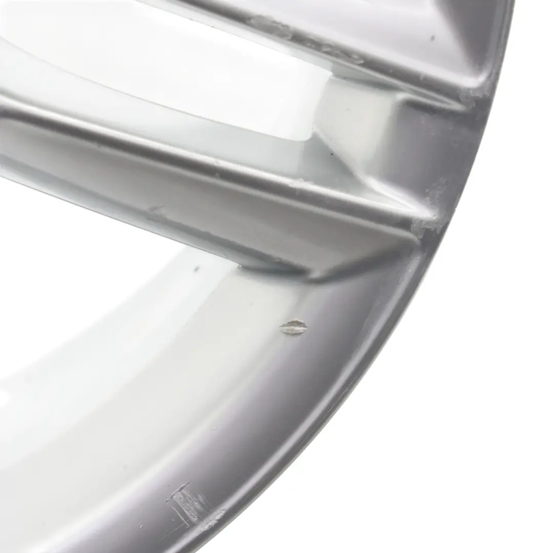 Audi Q3 8U Silver Wheel Alloy Rim 18" 7J ET:43 Double Star Spoke - SKU 8U0601025AA-4 - Part number 8U0601025AA