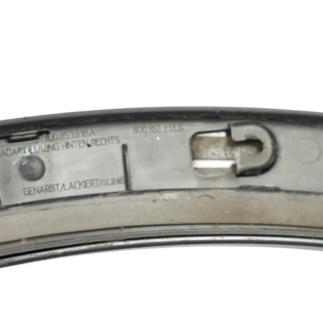 Garniture De Passage De Roue Arrière Droite Gris Daytona Nacré - Z7S pour Audi Q3 8U à propos du numéro de pièce 8U0853818A Audi Q3 8U Garniture De Passage De Roue Arrière Droite Gris Daytona Nacré - Z7S - SKU 8U0853818A-DGR - Numéro de pièce 8U0853818A