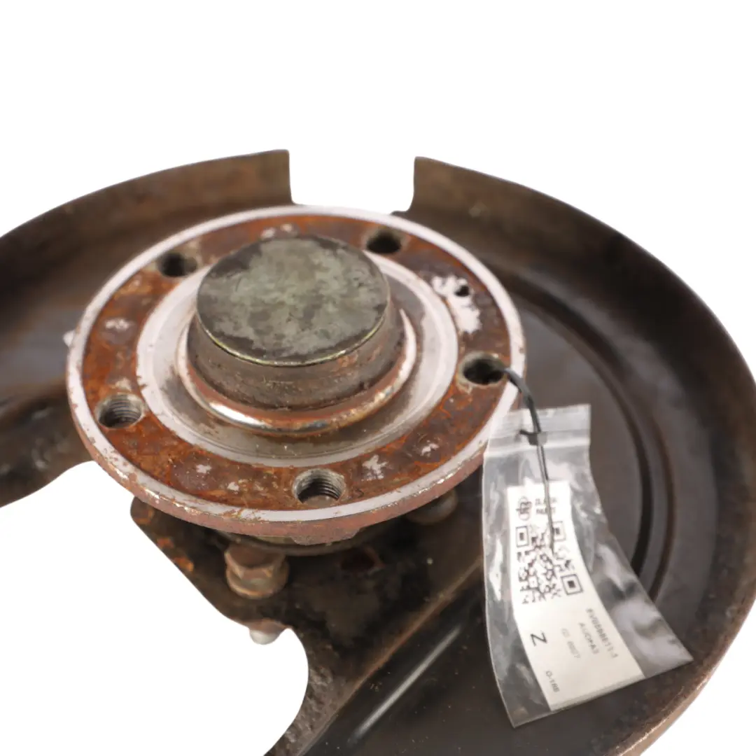 Hub Knuckle Spindle Plate Right O/S to Audi A3 8V Rear Wheel with Part number 8V0598611 Audi A3 8V Rear Wheel Hub Knuckle Spindle Plate Right O/S - SKU 8V0598611-1 - Part number 8V0598611