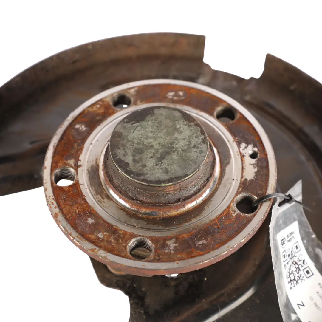 Hub Knuckle Spindle Plate Right O/S to Audi A3 8V Rear Wheel with Part number 8V0598611 Audi A3 8V Rear Wheel Hub Knuckle Spindle Plate Right O/S - SKU 8V0598611-1 - Part number 8V0598611