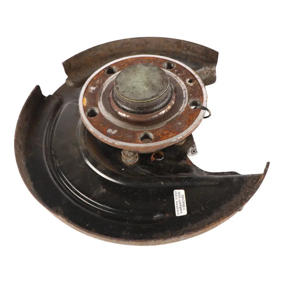 Hub Knuckle Spindle Plate Left N/S to Audi A3 8V Rear Wheel with Part number 8V0598611 Audi A3 8V Rear Wheel Hub Knuckle Spindle Plate Left N/S - SKU 8V0598611 - Part number 8V0598611