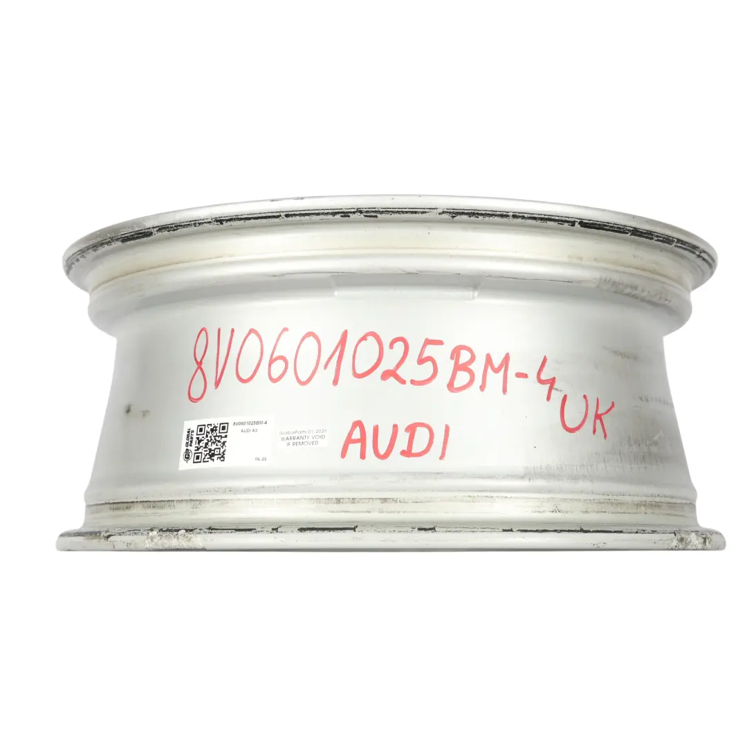 Audi A3 8V Silver Wheel Alloy Rim 16" 6.5J ET46 8V0601025BM - SKU 8V0601025BM-4 - Part number 8V0601025BM-4