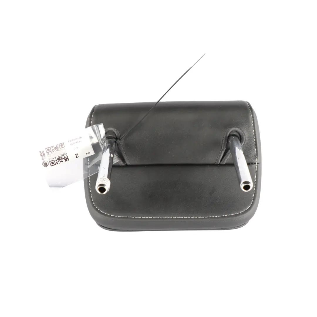 Headrest Middle Centre Leather Soul Black to Audi A3 8V Rear Seat with Part number 8V0885975B Audi A3 8V Rear Seat Headrest Middle Centre Leather Soul Black - SKU 8V0885975B - Part number 8V0885975B