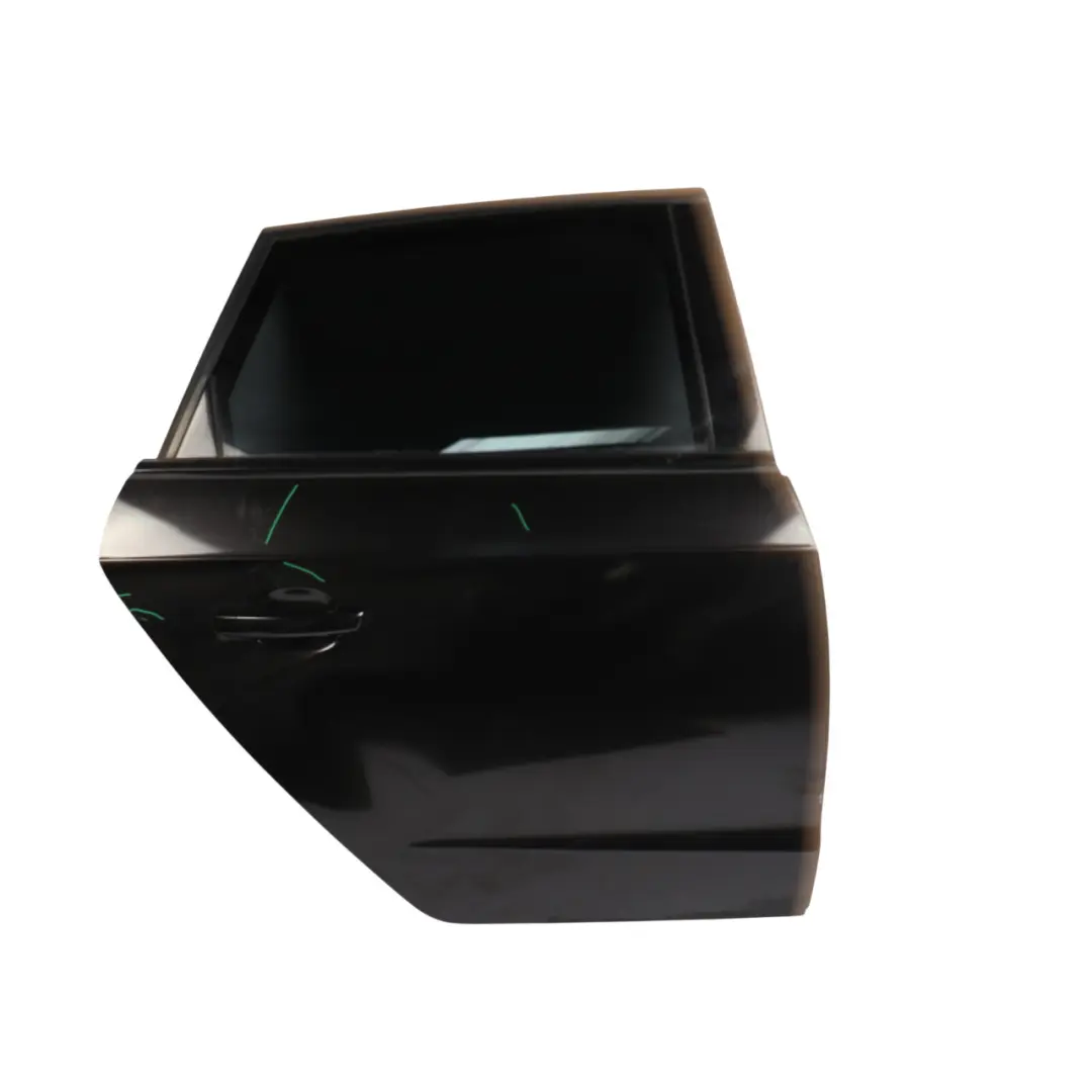 Door Rear Right O/S Panther Black Crystal Effect - Z9Z to Audi A3 8V Hatchback with Part number 8V4833052B Audi A3 8V Hatchback Door Rear Right O/S Panther Black Crystal Effect - Z9Z - SKU 8V4833052B-PBC - Part number 8V4833052B