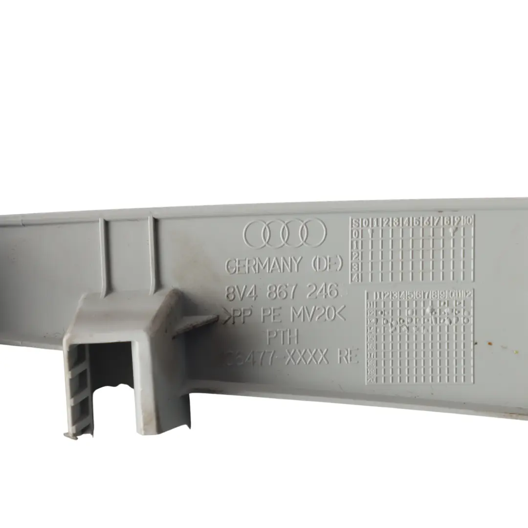Audi A3 8V D Pillar Cover Panel Trim Rear Right O/S 8V4867246 - SKU 8V4867246B - Part number 8V4867246B