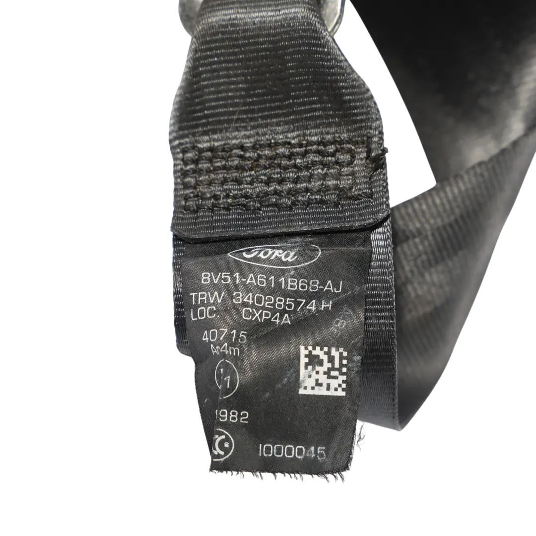 Ceinture De Sécurité Arrière Droite pour Ford Fiesta Mk7 VI à propos du numéro de pièce 8V51-A611B68-AJ Ford Fiesta Mk7 VI Ceinture De Sécurité Arrière Droite - SKU 8V51-A611B68-AJ - Numéro de pièce 8V51-A611B68-AJ
