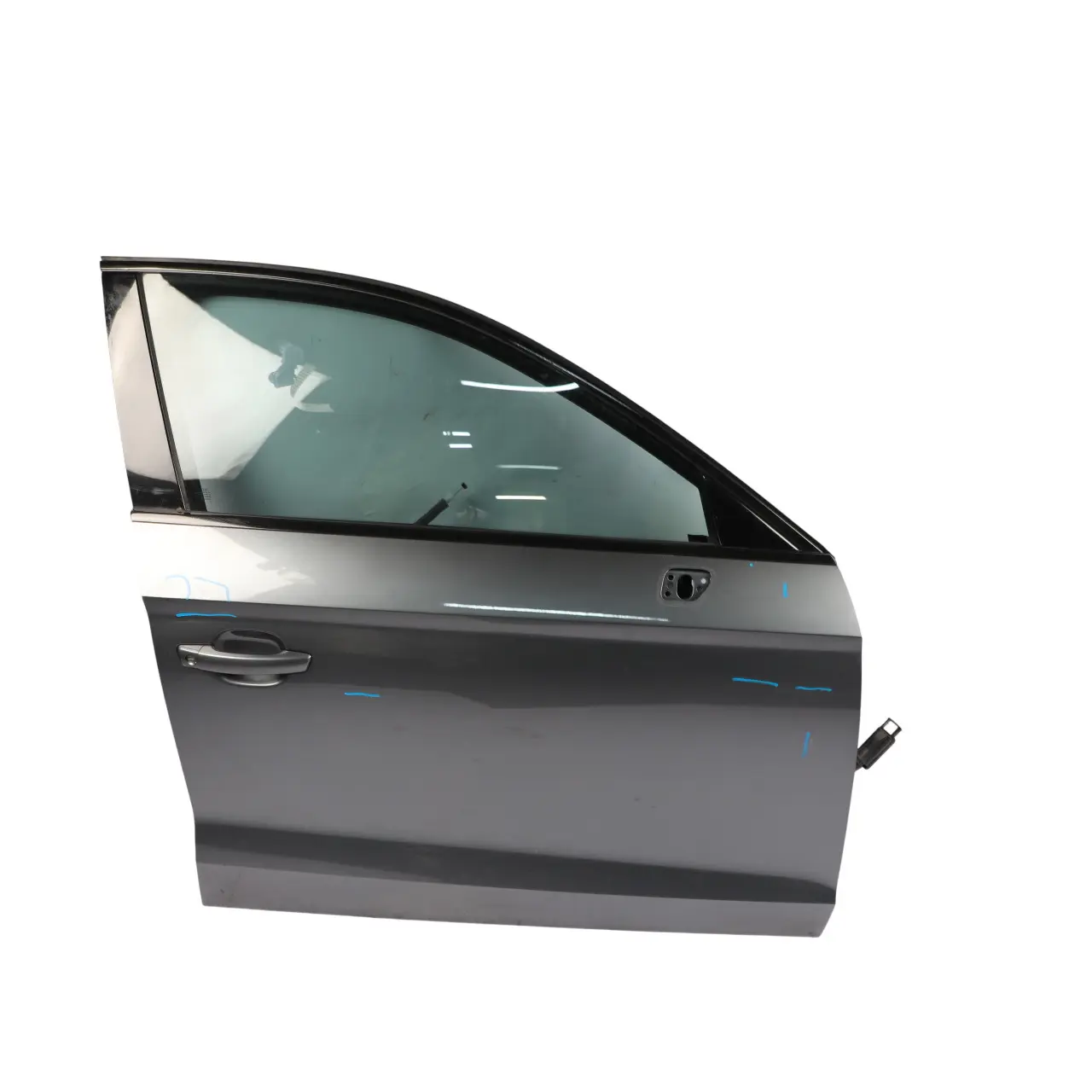 Audi A3 8V Saloon Door Front Left N/S Covering Panel Monsoon Grey Metallic - X7R