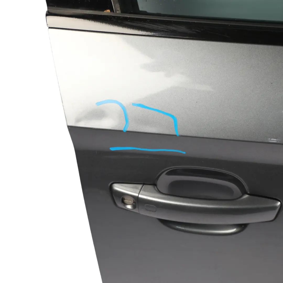 Audi A3 8V Saloon Door Front Right O/S Covering Panel Monsoon Grey Metallic X7R - SKU 8V5831052A-MOG - Part number 8V5831052A