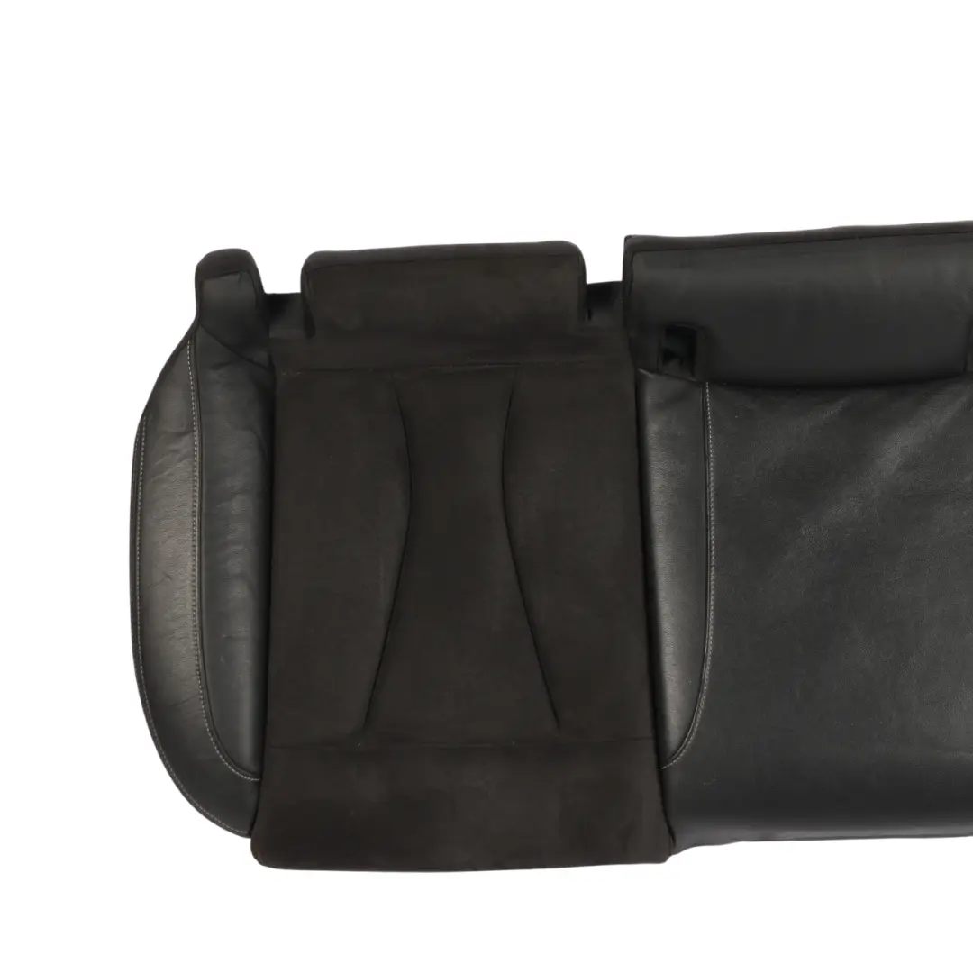 Audi S3 8V Rear Seat Bench Interior Leather Alcantara Black Silver Stitch - SKU 8V5885405M - Part number 8V5885405M