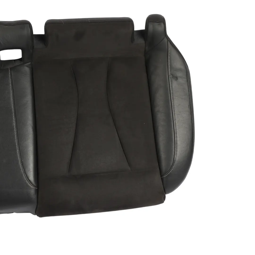 Audi S3 8V Rear Seat Bench Interior Leather Alcantara Black Silver Stitch - SKU 8V5885405M - Part number 8V5885405M