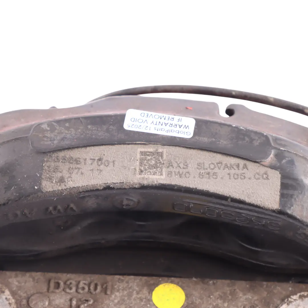 Brake Caliper Housing Front Left N/S 350X34MM to Audi S5 F5 Wheel with Part number 8W0615107F Audi S5 F5 Wheel Brake Caliper Housing Front Left N/S 350X34MM - SKU 8W0615107F-2 - Part number 8W0615107F