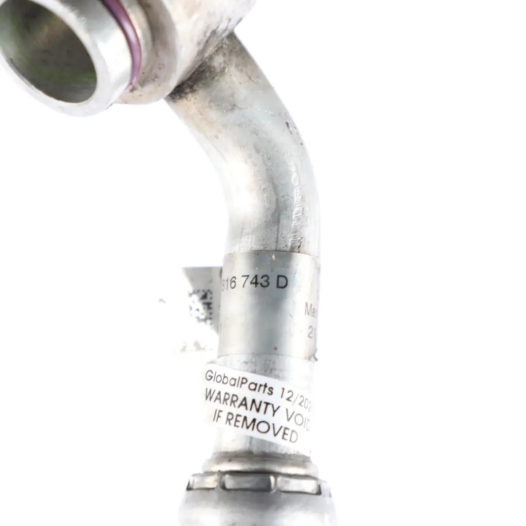 Tubo Condotto Aria Condizionata per Audi A4 B9 A5 F5 con numero di parte 8W0816743D Audi A4 B9 A5 F5 Tubo Condotto Aria Condizionata - SKU 8W0816743D - Numero di parte 8W0816743D