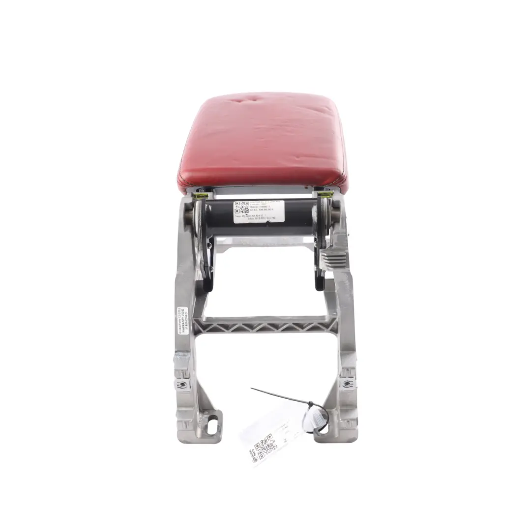 Audi A5 F5 Front Armrest Centre Console Arm Rest Leather Magma Red - SKU 8W0864283A-1 - Part number 8W0864283A