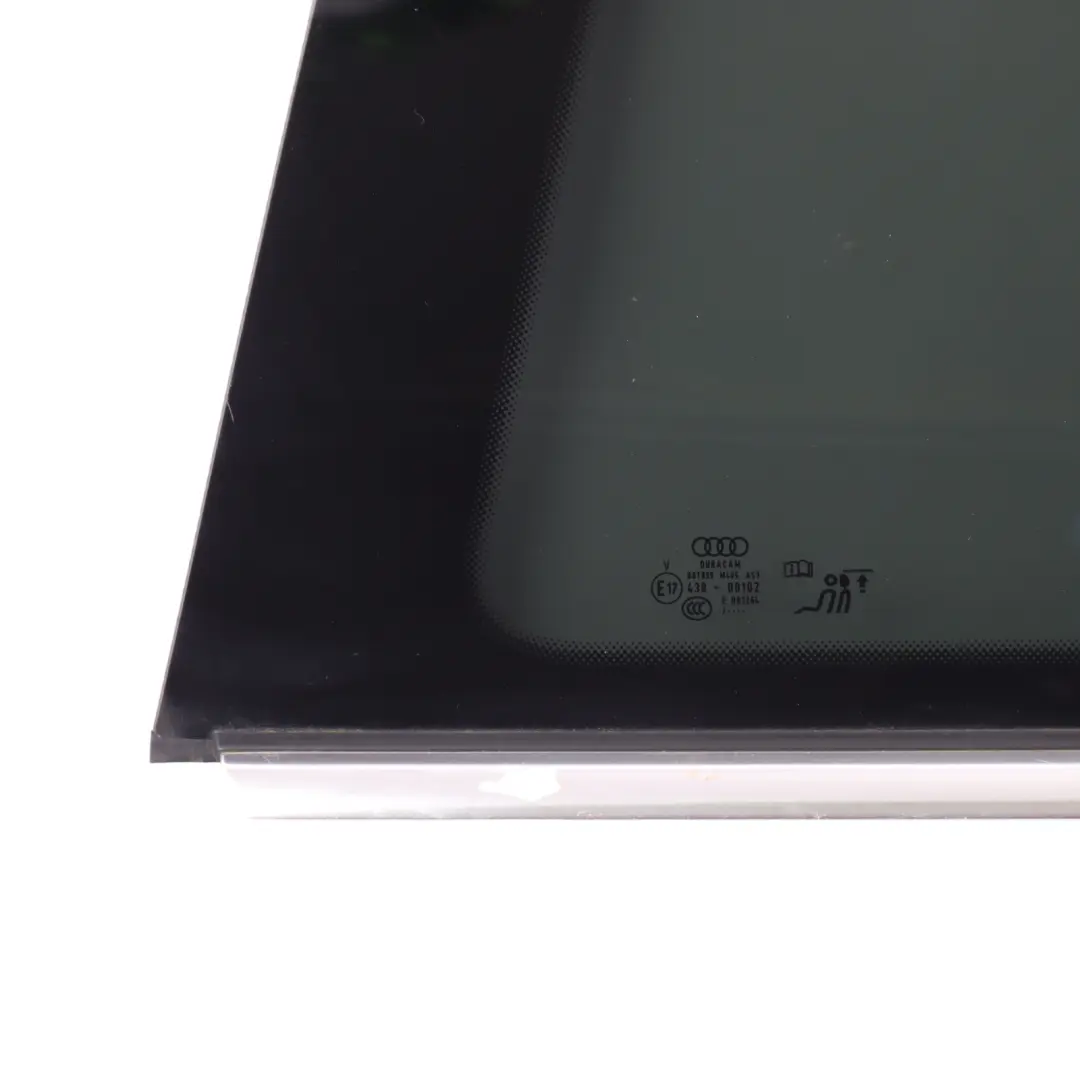 Quarter Window Fixed Side Glass Tinted AS3 Rear Left N/S to Audi A5 F5 with Part number 8W6845297M Audi A5 F5 Quarter Window Fixed Side Glass Tinted AS3 Rear Left N/S - SKU 8W6845297M - Part number 8W6845297M