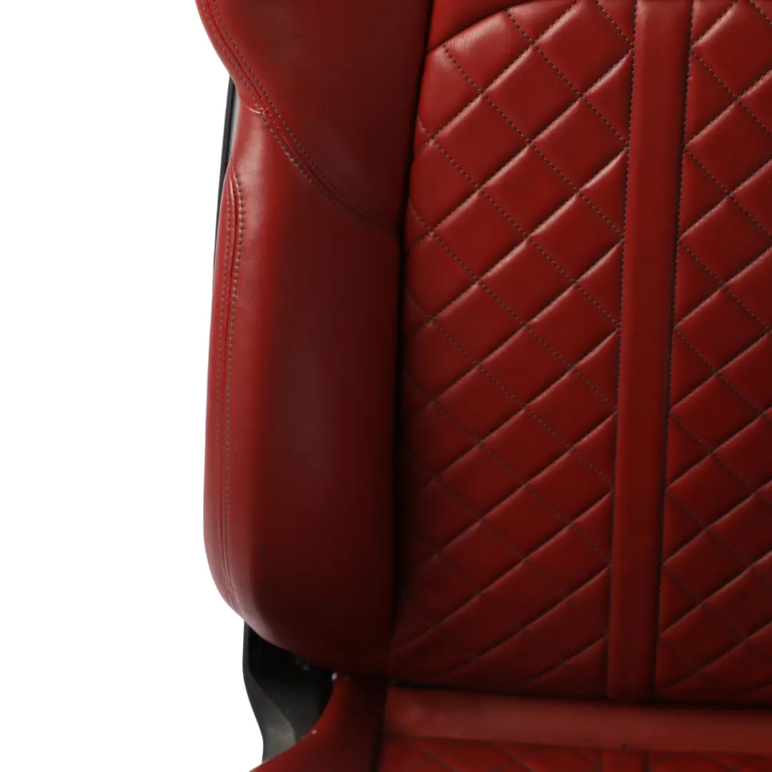 Audi A5 F5 Front Seat Sport Heated Electric Massage Leather Left N/S Magma Red - SKU 8W6881805BJ-4 - Part number 8W6881805BJ