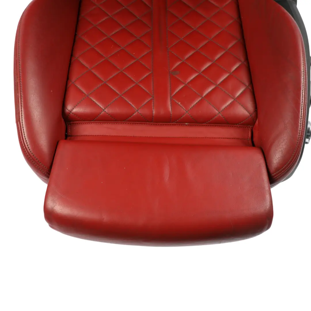 Audi A5 F5 Front Seat Sport Heated Electric Massage Leather Left N/S Magma Red - SKU 8W6881805BJ-4 - Part number 8W6881805BJ