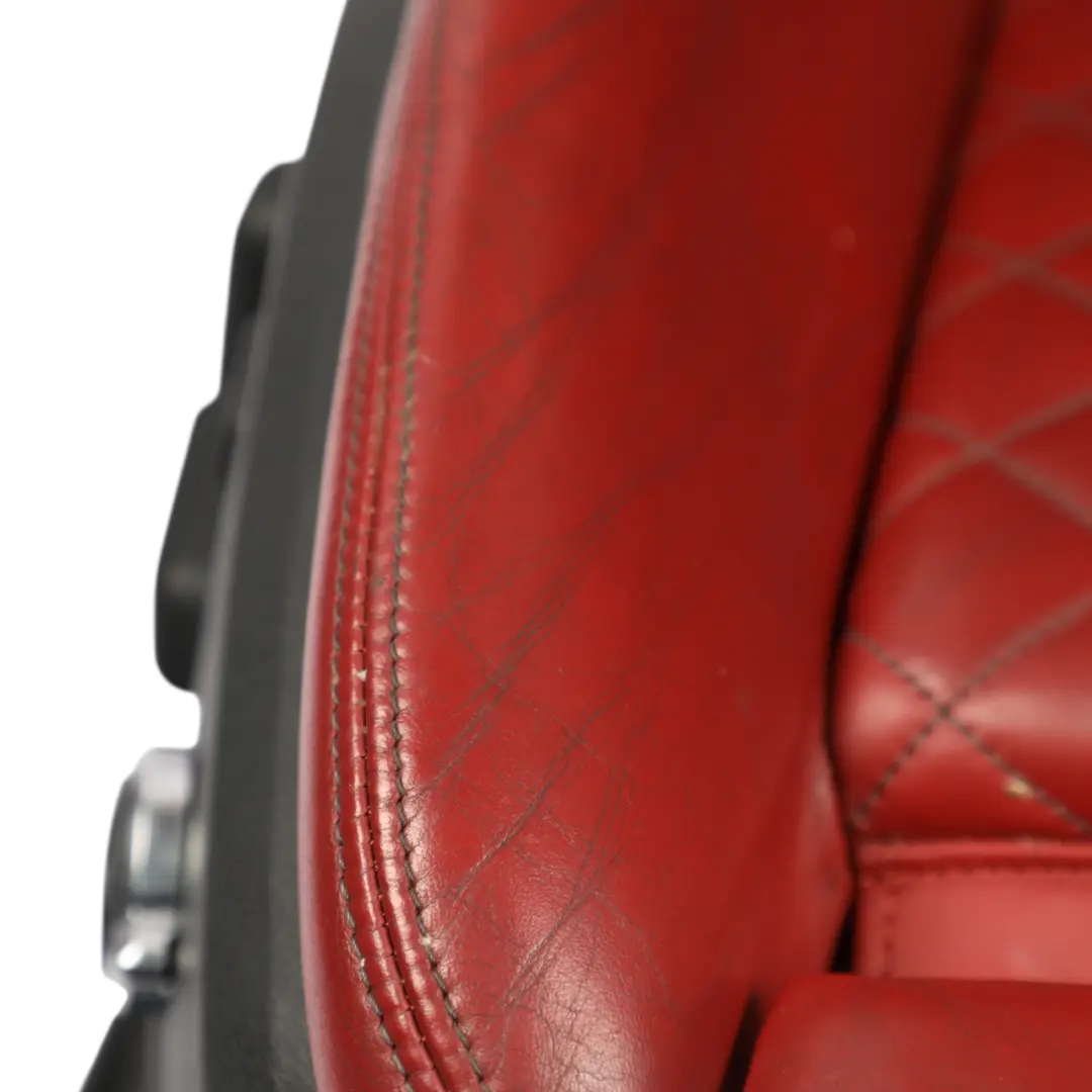 Audi A5 F5 Front Seat Sport Heated Electric Massage Leather Right O/S Magma Red - SKU 8W6881806BJ-4 - Part number 8W6881806BJ