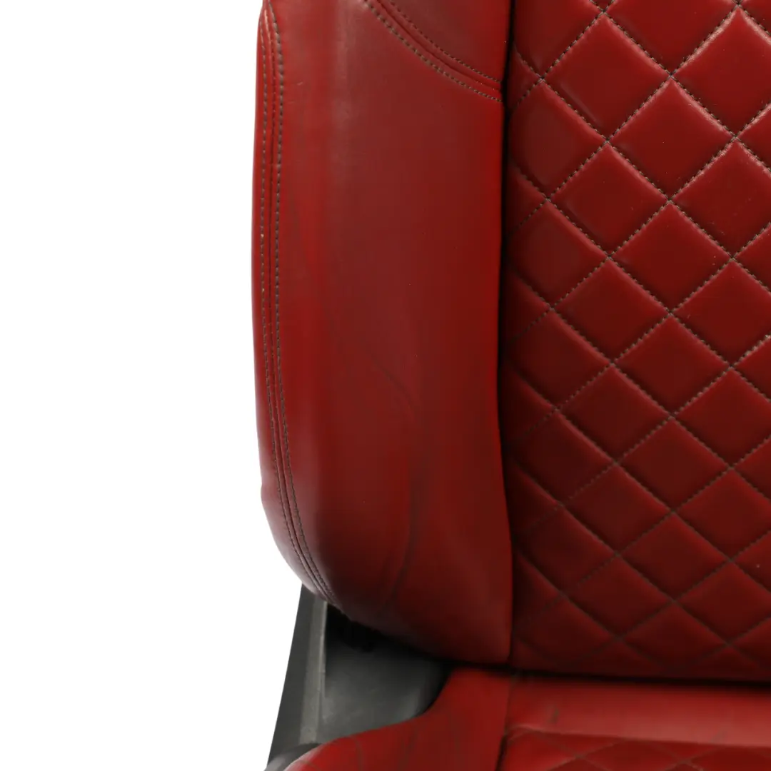 Audi A5 F5 Front Seat Sport Heated Electric Massage Leather Magma Red Right O/S - SKU 8W6881806BJ-4 - Part number 8W6881806BJ