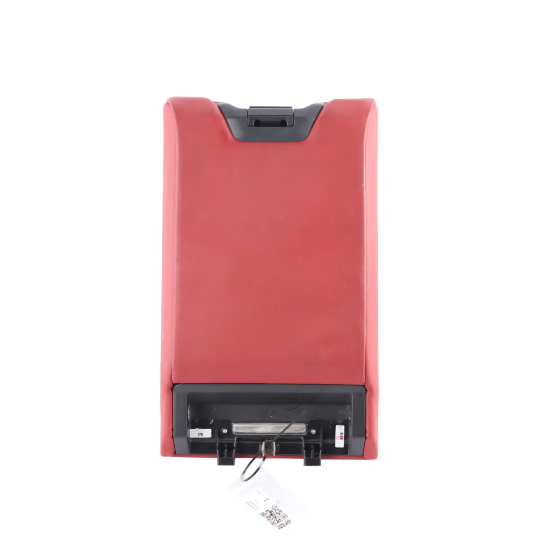 Audi A4 B9 A5 F5 Rear Seat Arm Rest Arm Rest Cup Holder Magma Red - SKU 8W6885205S - Part number 8W6885205S