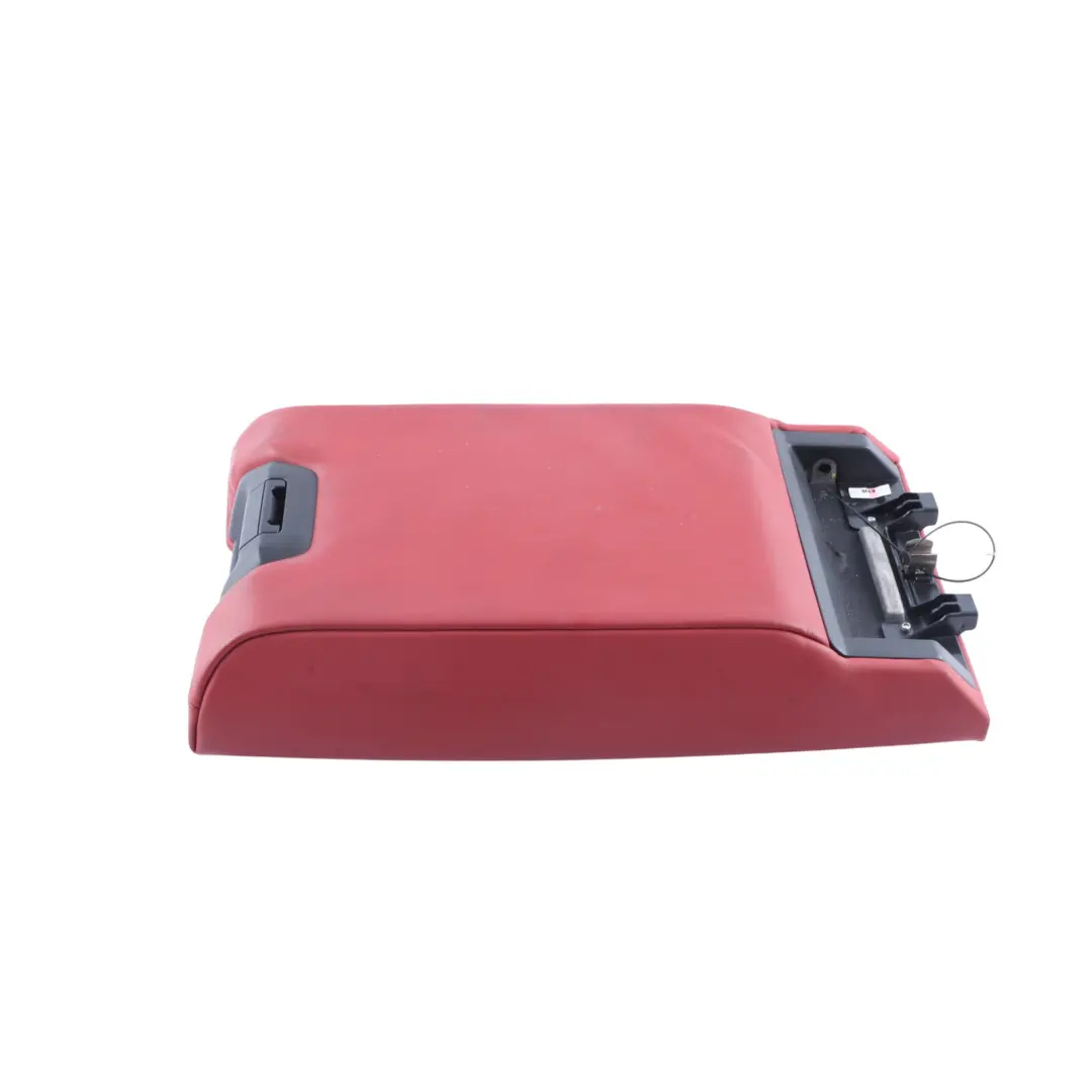 Audi A4 B9 A5 F5 Rear Seat Arm Rest Arm Rest Cup Holder Magma Red - SKU 8W6885205S - Part number 8W6885205S