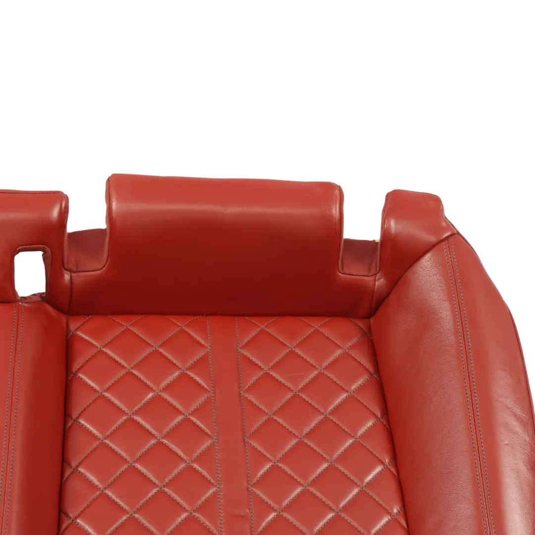 Audi S5 F5 Rücksitzbank Untere Sitzbank Leder Magma Rot Granit Grau - SKU 8W6885403Q-2 - Teilenummer 8W6885403Q