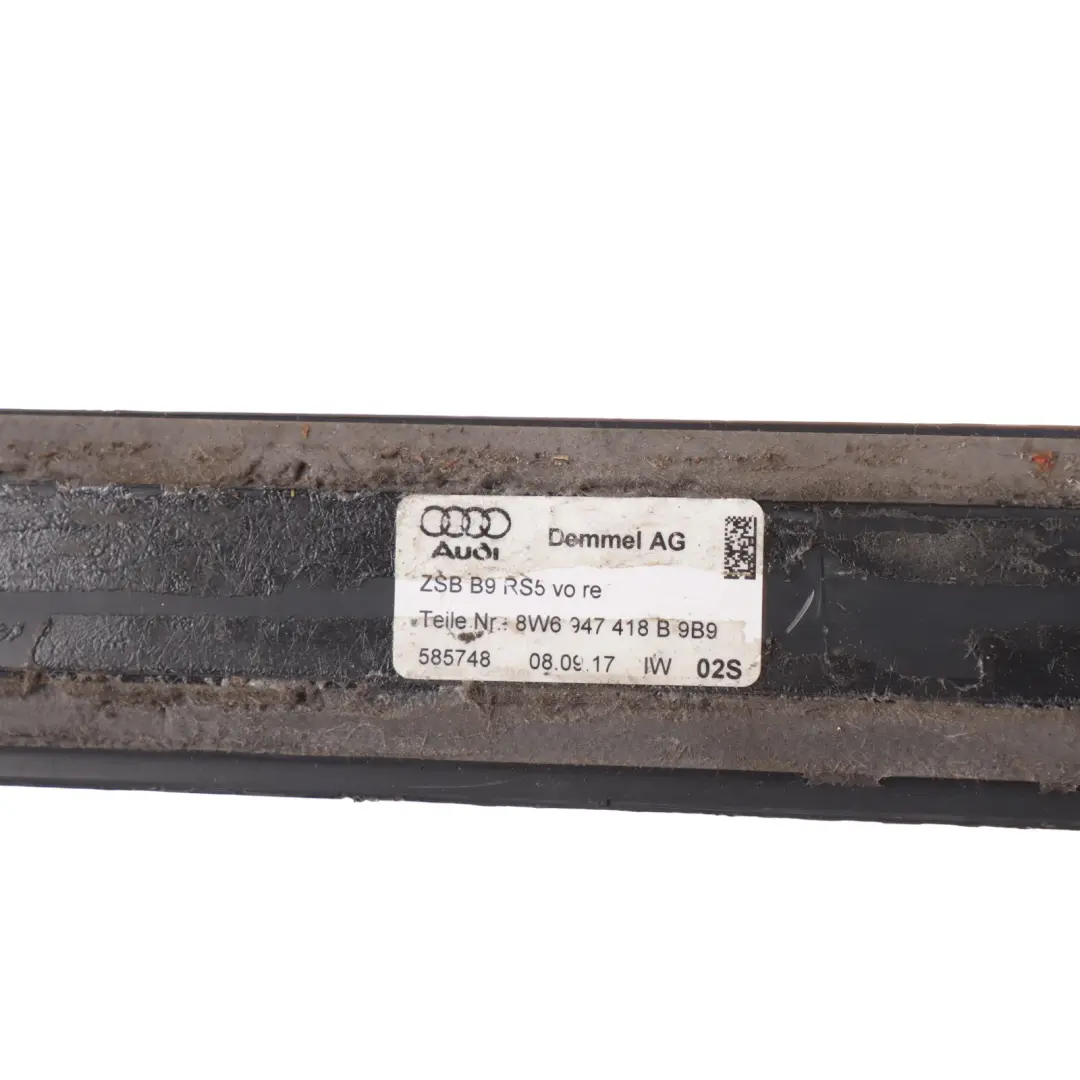 Audi RS5 F5 Coupe Door Sill Strip Entry Step Cover Front Right O/S - SKU 8W6947418B - Part number 8W6947418B