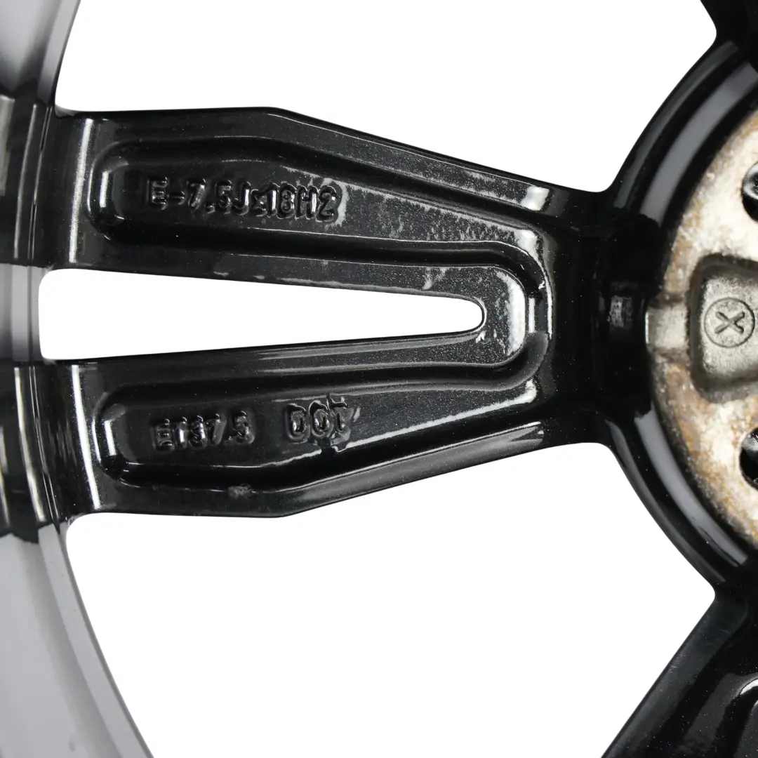 Audi A1 S1 8X Grigio Cerchio In Lega 18" 7.5J ET:37,5 Star Spoke - SKU 8X0601025BS-1 - Numero di parte 8X0601025BS