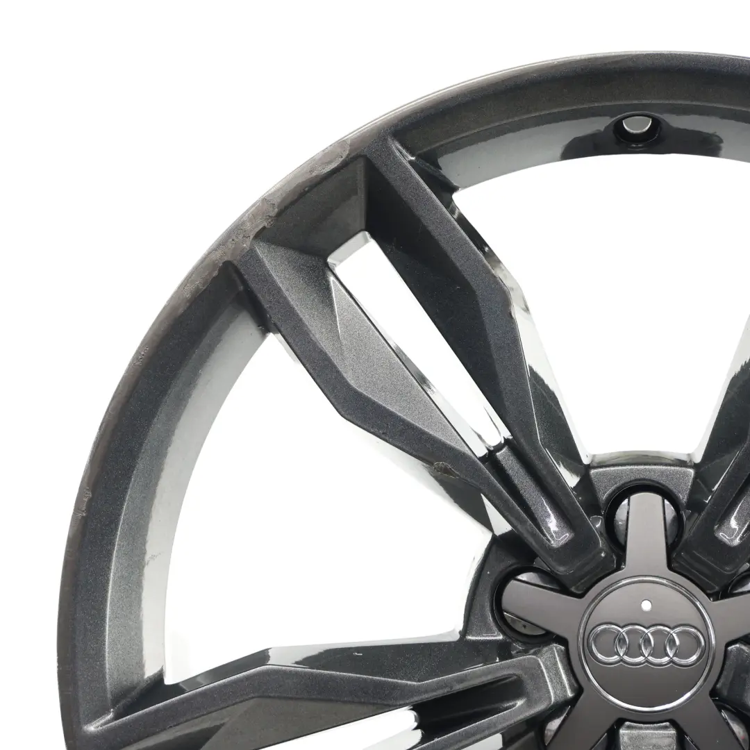 Audi A1 S1 8X Silver Alloy Wheel Rim 18" 7.5J ET:37,5 Star Spoke - SKU 8X0601025BS-2 - Part number 8X0601025BS