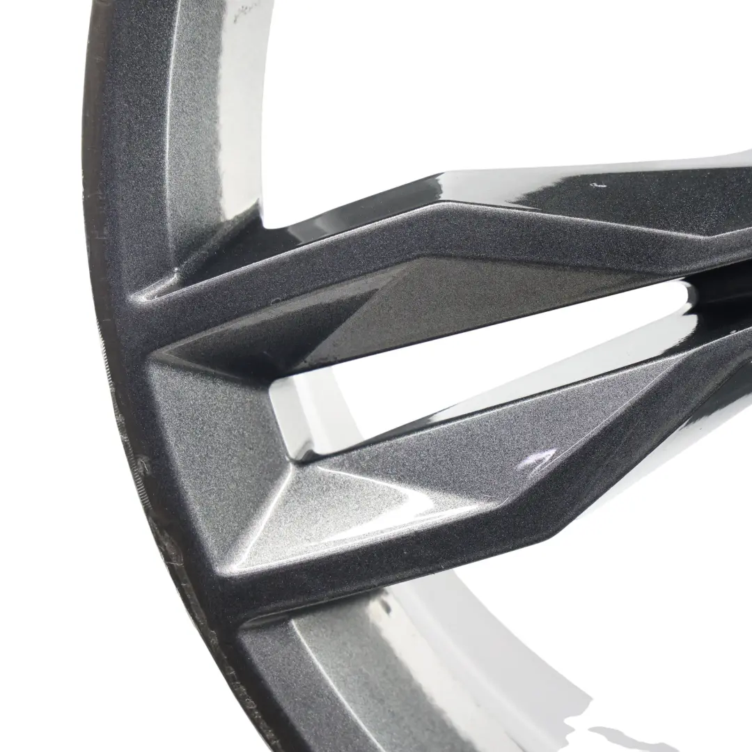 Audi A1 S1 8X Silver Alloy Wheel Rim 18" 7.5J ET:37,5 Star Spoke - SKU 8X0601025BS-2 - Part number 8X0601025BS