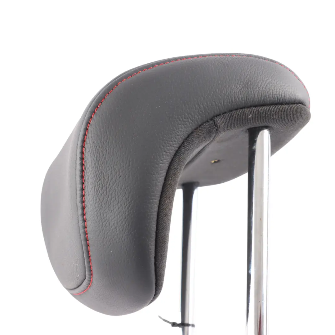 Headrest Leather Left Right N/O/S Black Red to Audi A1 S1 8X Rear Seat with Part number 8X0885901A Audi A1 S1 8X Rear Seat Headrest Leather Left Right N/O/S Black Red - SKU 8X0885901A - Part number 8X0885901A