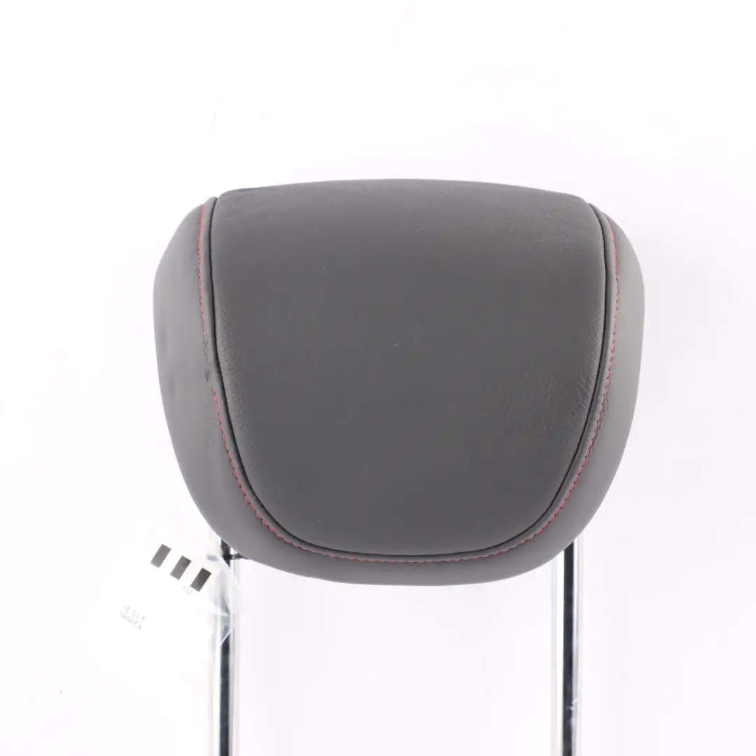 Audi A1 S1 8X Rear Seat Headrest Leather Left Right N/O/S Black Red - SKU 8X0885901A - Part number 8X0885901A